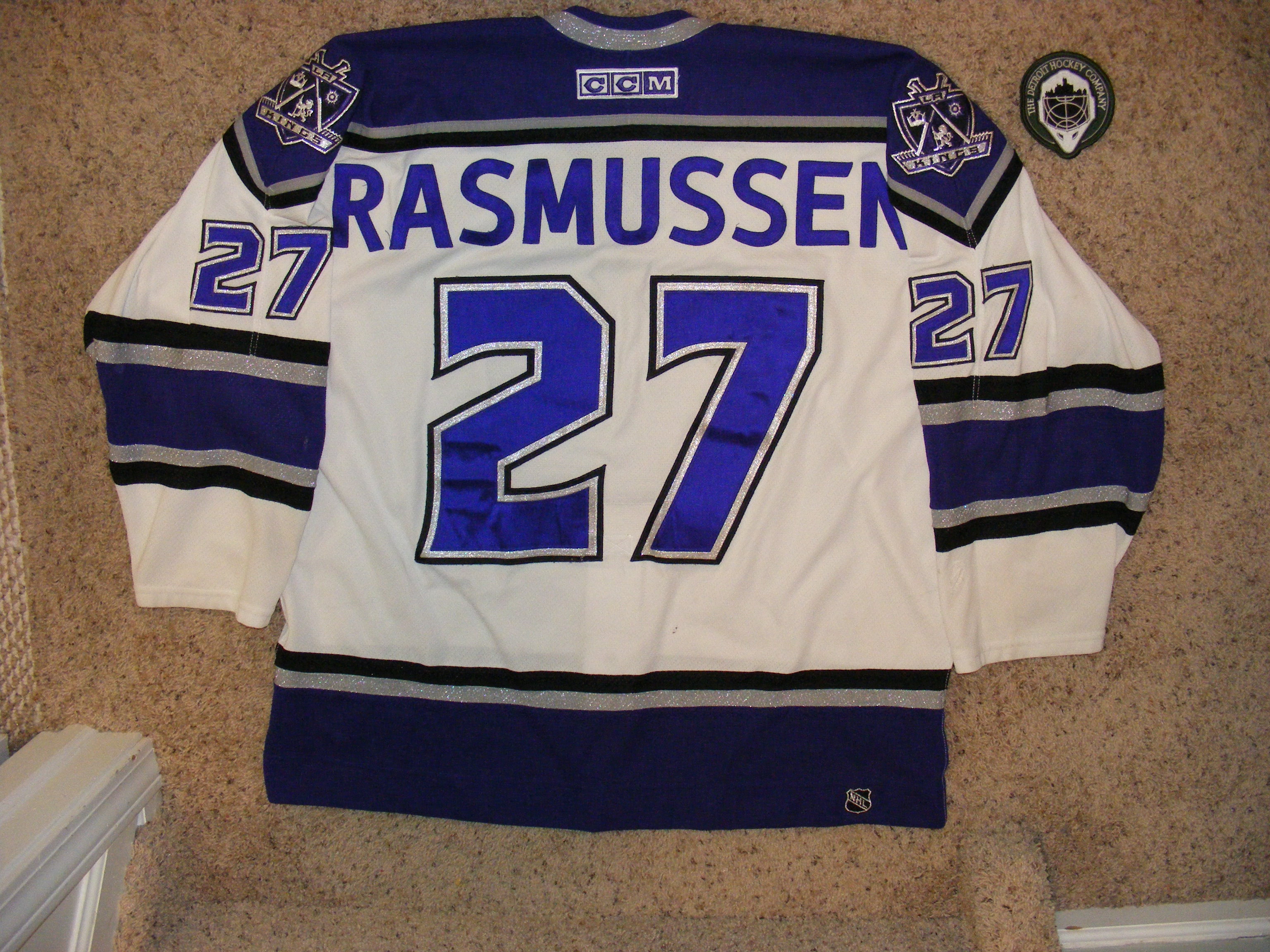 27 Erik Rasmussen The Detroit Hockey Company