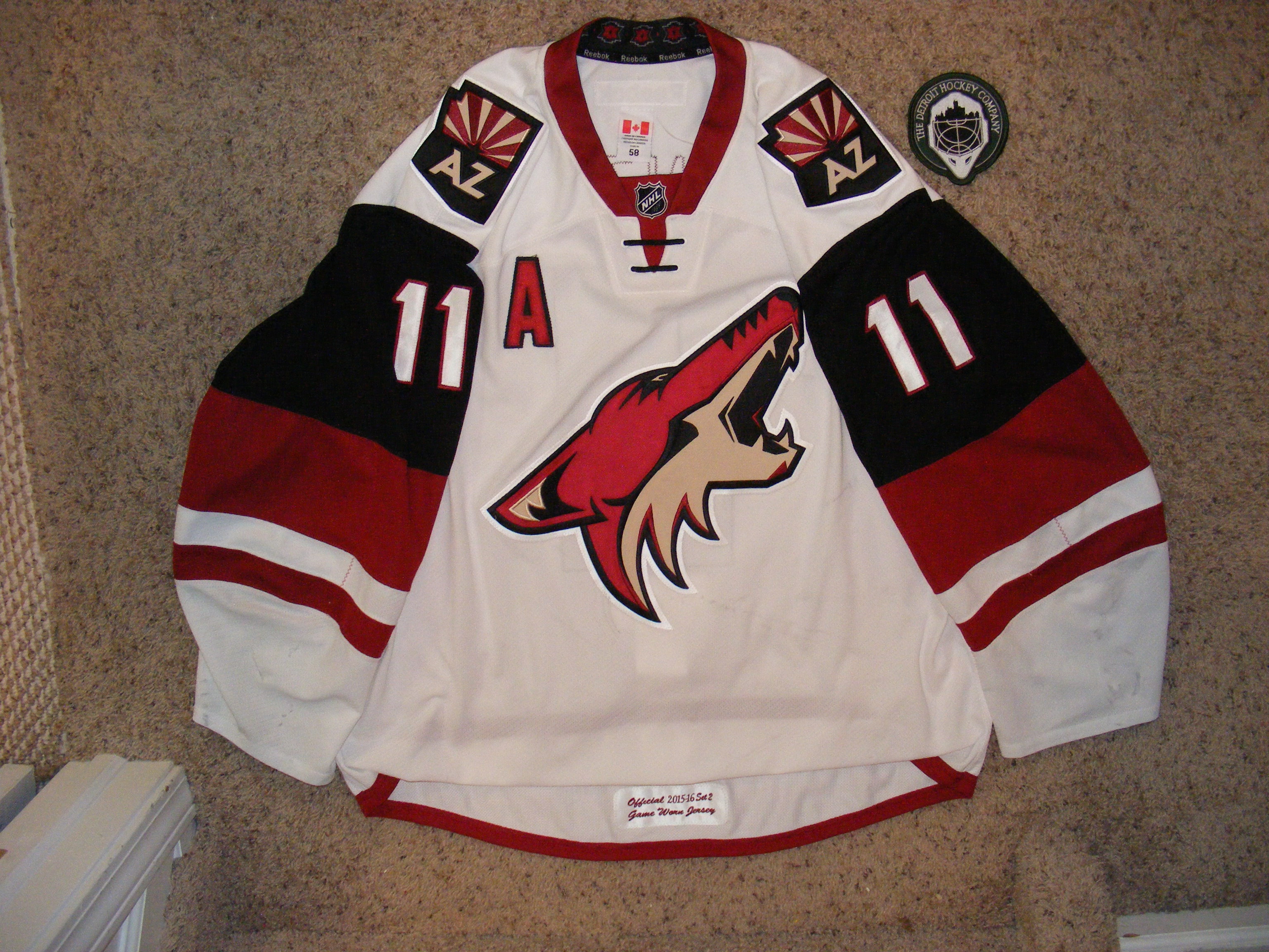 martin hanzal jersey