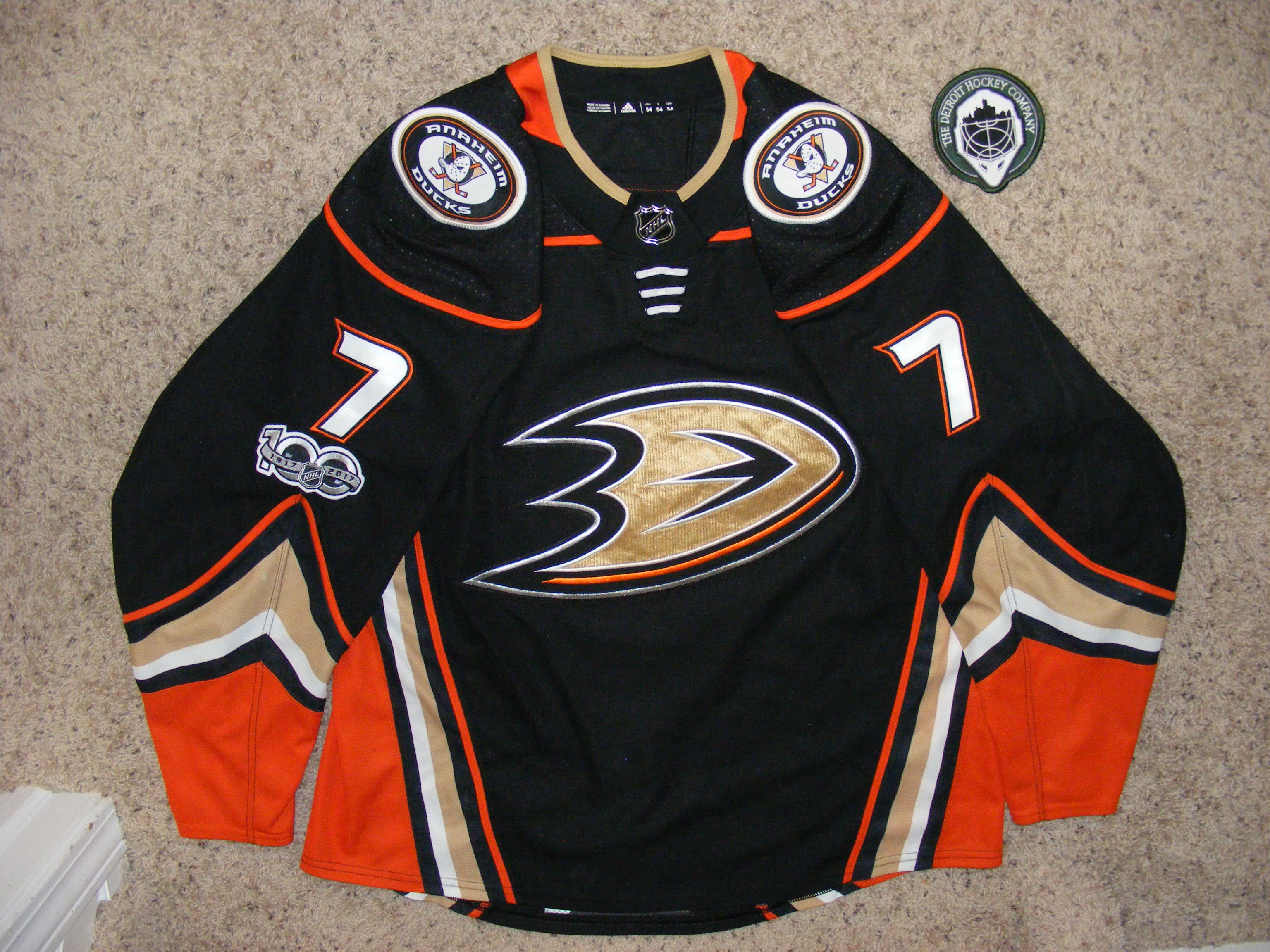 100th anniversary nhl jersey