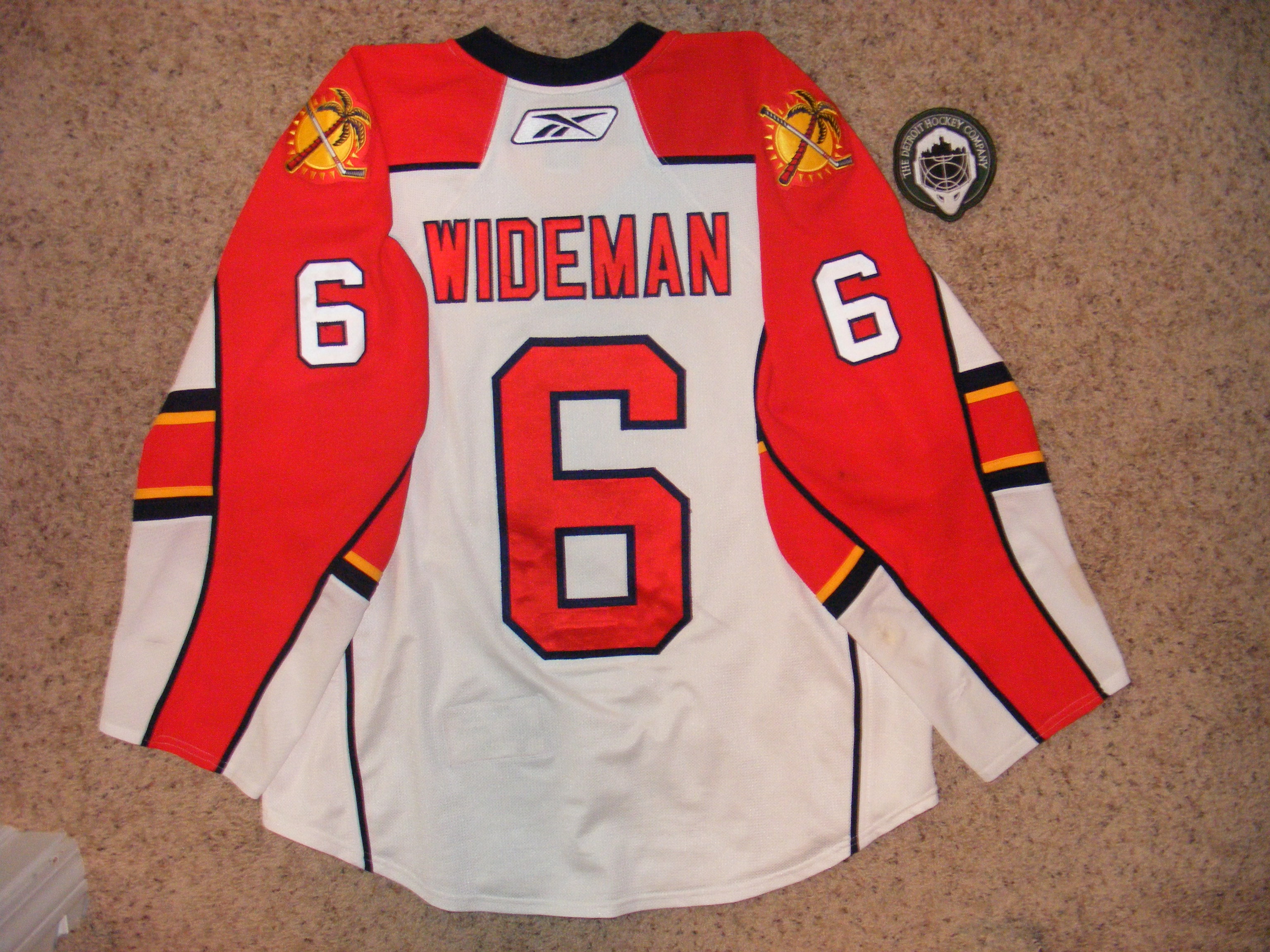 10/11 Set 1 # 6 Dennis Wideman | The Detroit Hockey Company