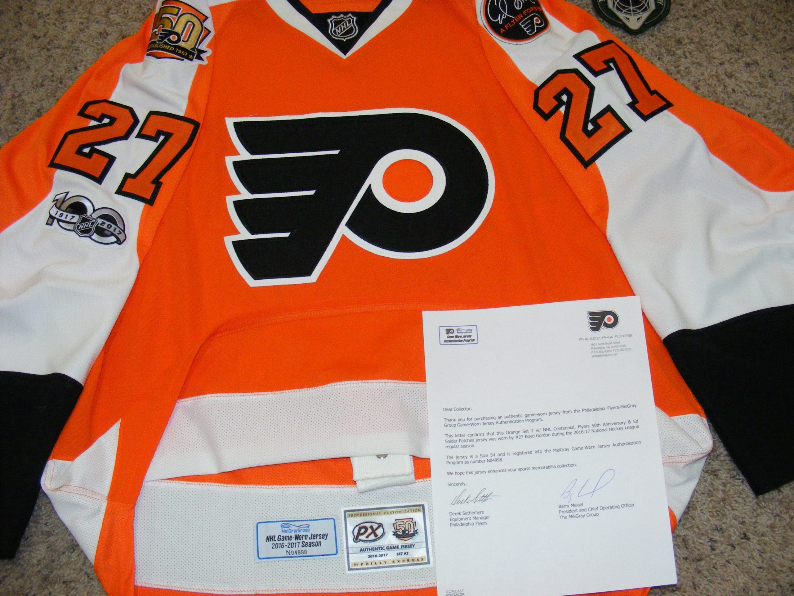 2016 flyers jersey