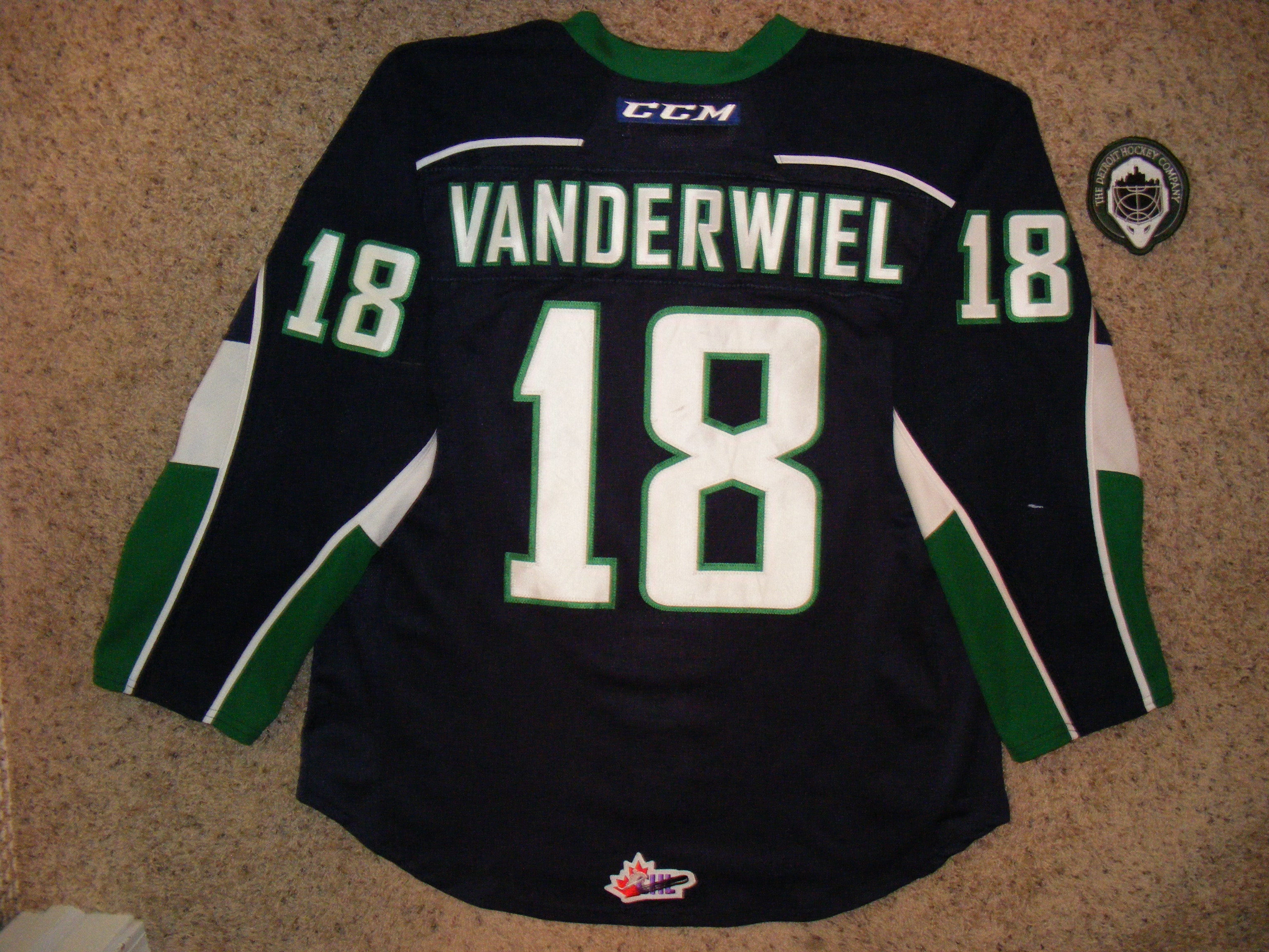 18 Danny Vanderwiel  The Detroit Hockey Company